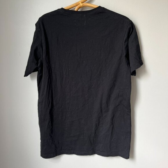 Banks Journal 100% Organic Cotton Black Short Sleeve T-shirt Men's Small - Picture 4 of 5